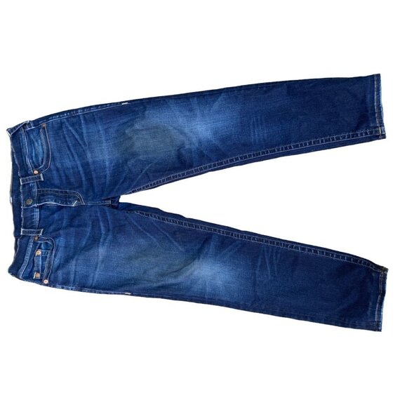 TRUE Religion Jeans Size 33 ROCCO Blue - Picture 3 of 6